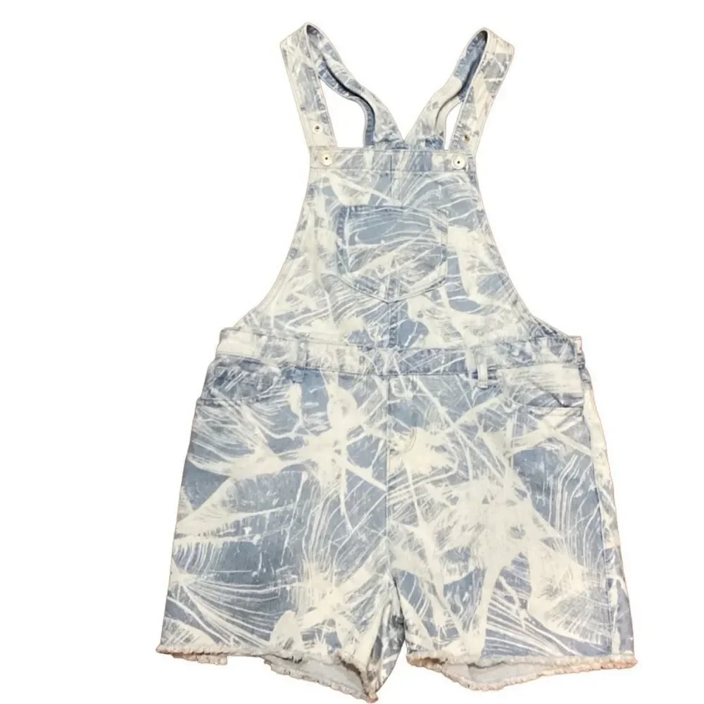 The Children’s Place Denim Short bib Overalls 14 shortall